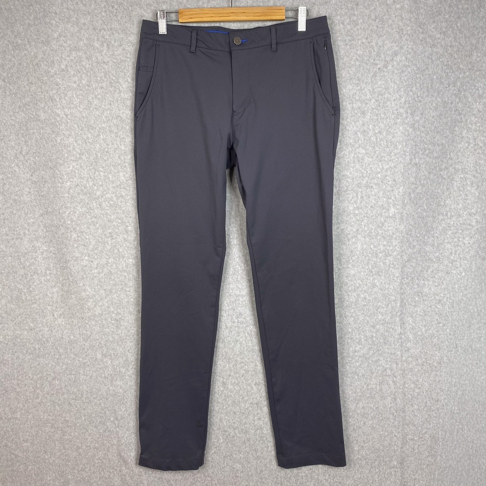 Twillory Pants Mens 32x34 (33x32) Grey Performance Chino